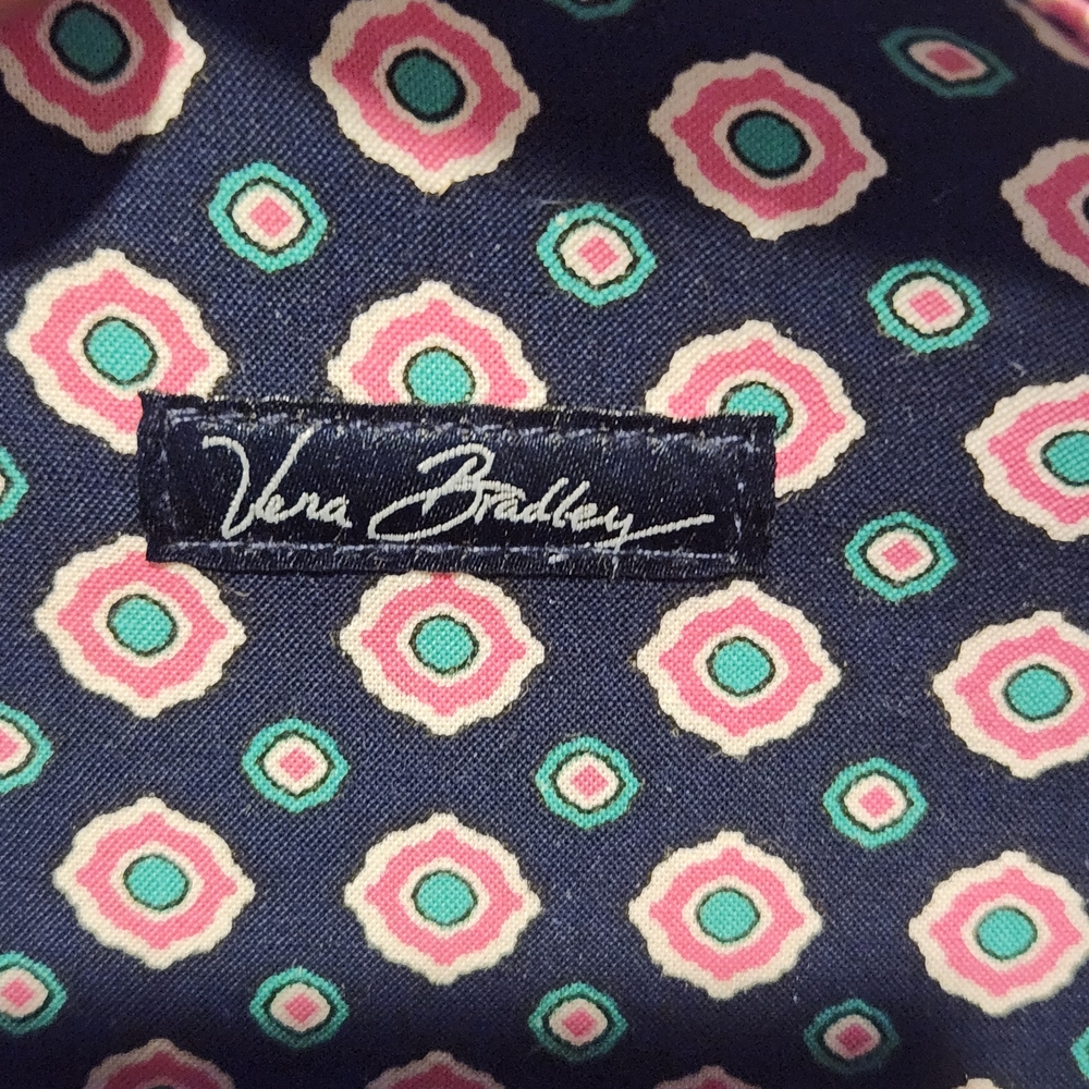 Vera Bradley Floral Canvas Sunglasses Case - Pink, Black and Green NWOT - Picture 4 of 4